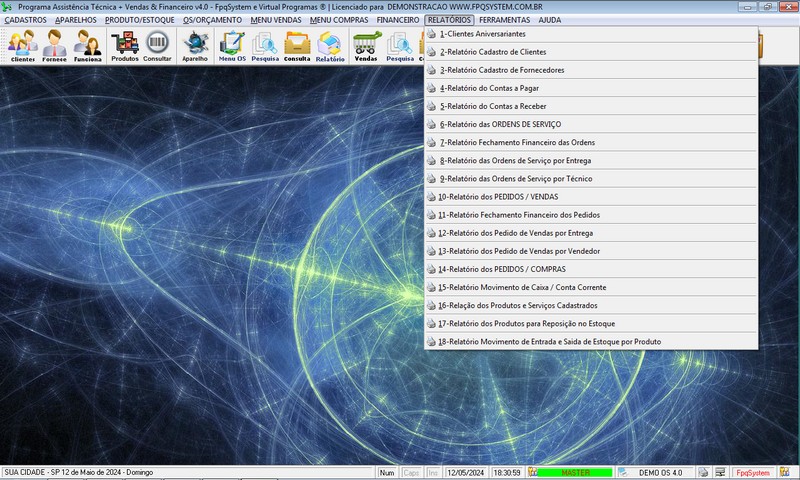 Programa OS Assistencia Tcnica v4.0 - FpqSystem