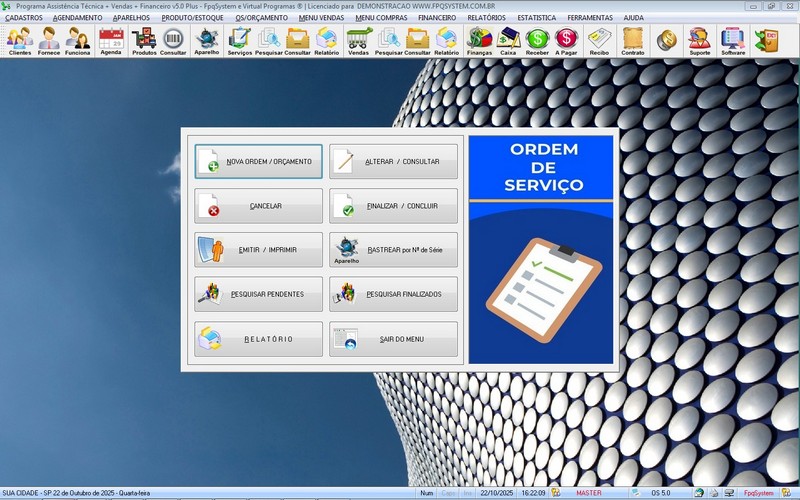 Programa OS Assist�ncia T�cnica 5.0 Plus