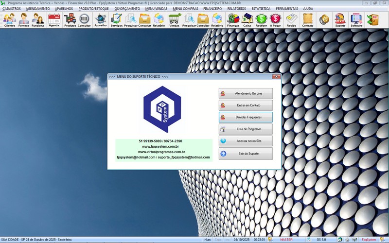 Programa OS Assist�ncia T�cnica 5.0 Plus