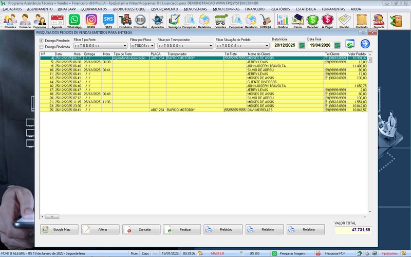 Programa OS Assist�ncia T�cnica 8.0 Plus