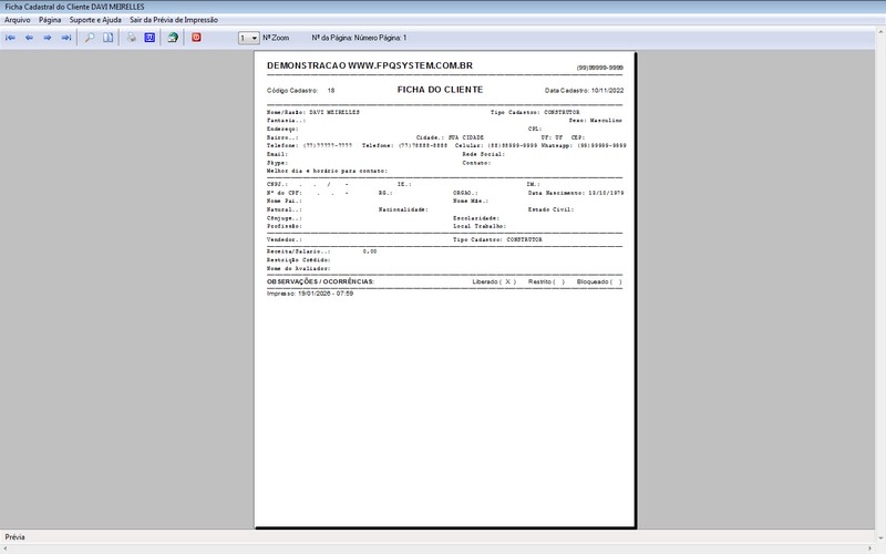 Programa OS Assist�ncia T�cnica 8.0 Plus