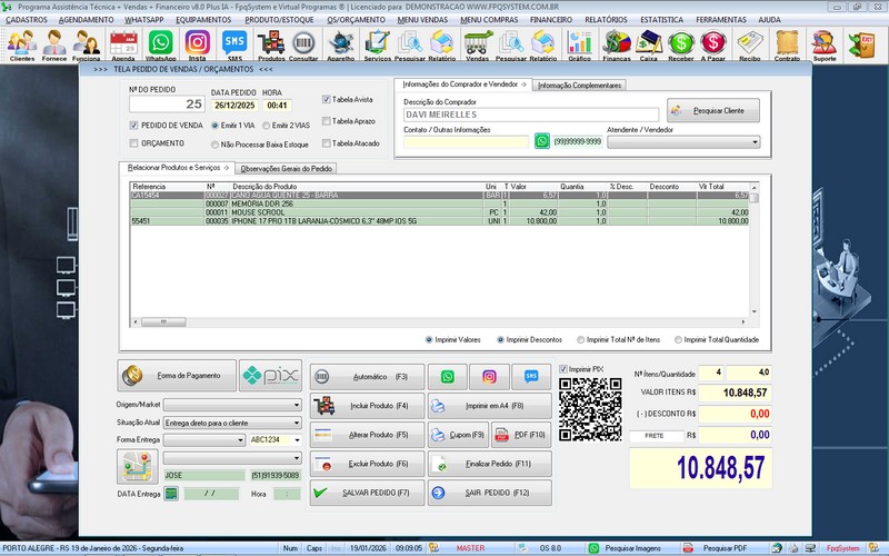 Programa OS Assist�ncia T�cnica 8.0 Plus