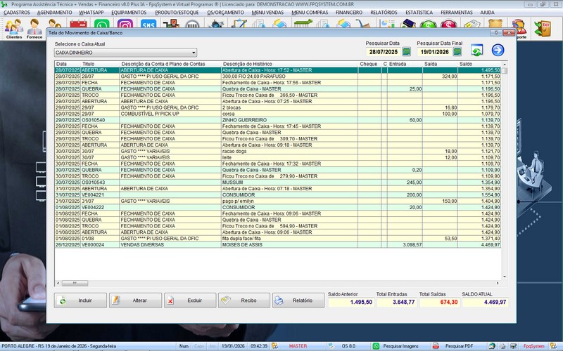 Programa OS Assist�ncia T�cnica 8.0 Plus