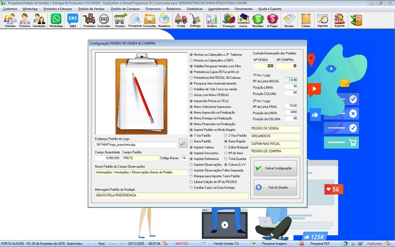 Programa Vendas 7.0 Plus