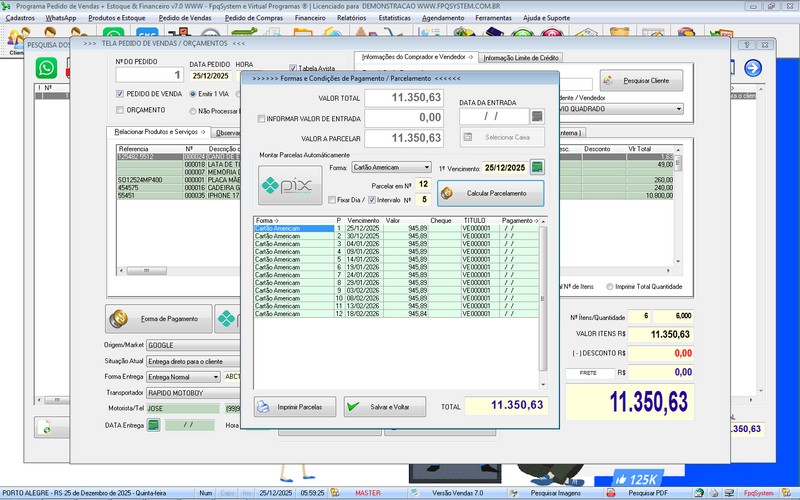 Programa Vendas 7.0 Plus