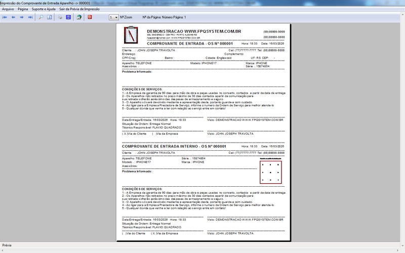 Programa OS Assist�ncia T�cnica para Celular 8.0 Plus