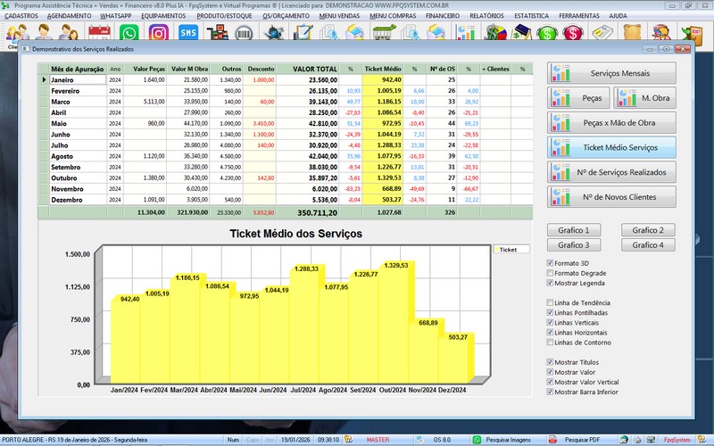 Programa OS Assist�ncia T�cnica para Celular 8.0 Plus