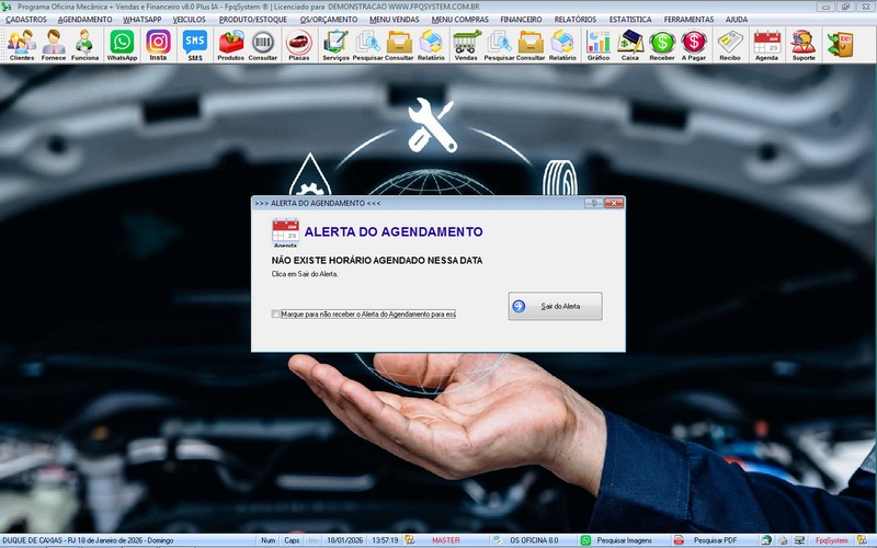 Gr�fico de desempenho