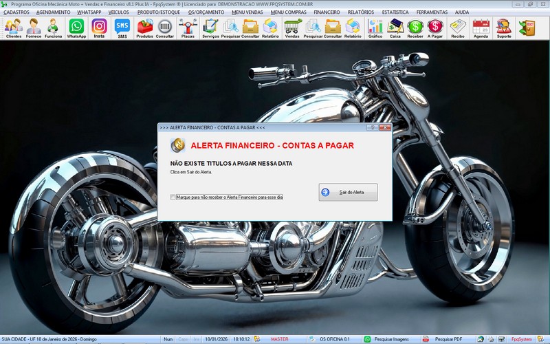 Gr�fico de desempenho