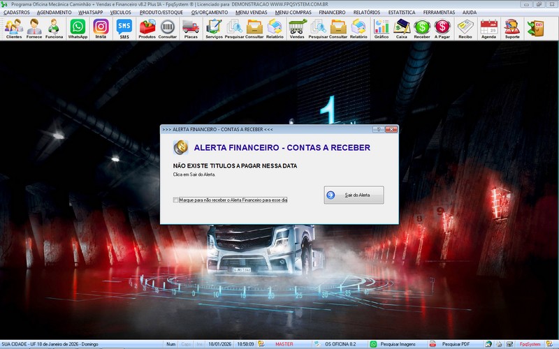 Gr�fico de desempenho
