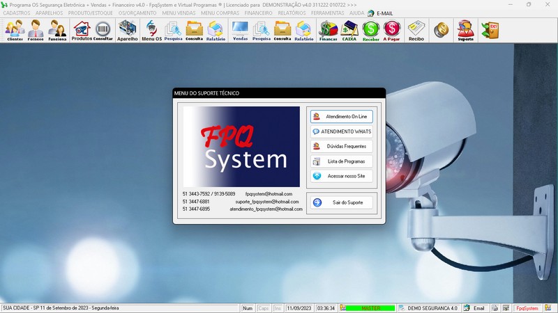 Programa OS Segurana Eletrnica v4.0 - FpqSystem