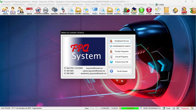Programa OS Segurana Eletrnica 5.0 Plus