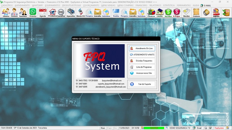 Programa OS Segurana Eletrnica  7.0 Plus